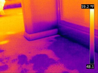 Toilet Leak at Apt Above Causing Mold